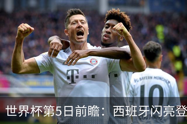世界杯第5日前瞻：西班牙闪亮登场 伊沙亮相力争开门红